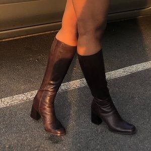 Brown Nine West boots